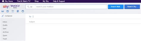 How To Use Sky Yahoo Mail Sky Help