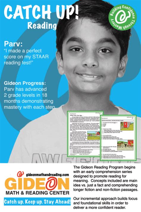 Catch Up Reading Gideon Math And Reading Programs