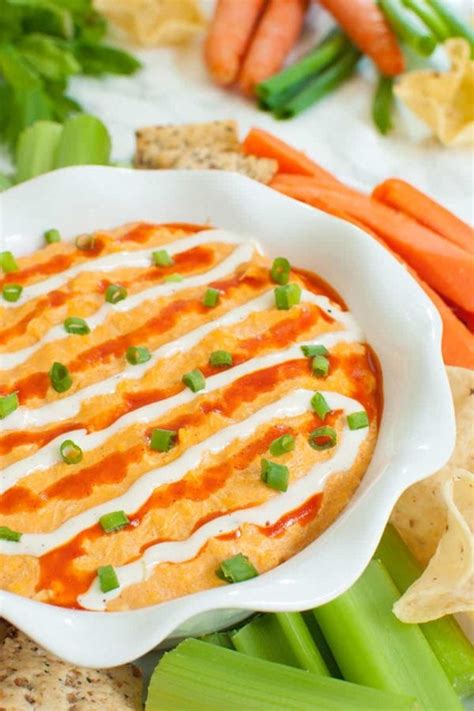 Slow Cooker Buffalo Chicken Dip With Real Chicken Dip Recipe Creations