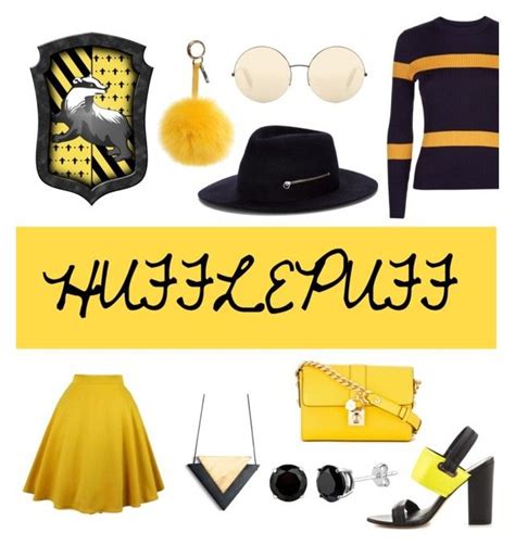 Hufflepuffs Unite By Kawaiialpacapuff Liked On Polyvore Featuring