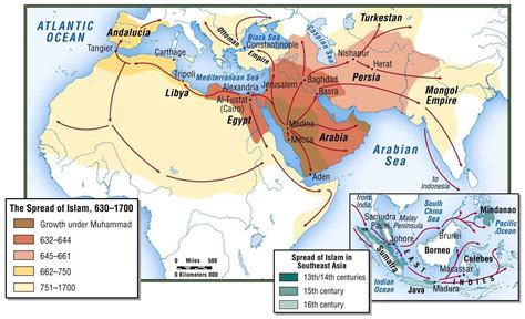 The Spread Of Islam 630 1700 Spread Of Islam Islam History Projects