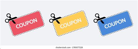 143820 Coupon Shape Images Stock Photos And Vectors Shutterstock