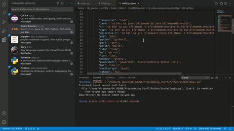 How To Set Code Runner For Python3 In Visual Studio Code YouTube