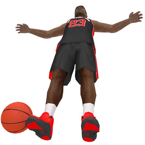 3d Basketball Player Ball Turbosquid 1307094