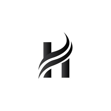 H Letter Logo Design Vector Premium