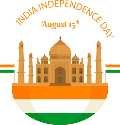 India Independence Day Clipart PNG Happy India Independence Day PNG