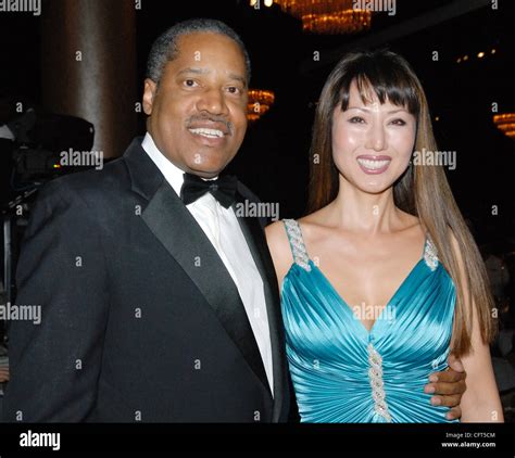 Larry Elder And His Date Attend The Annual Scopus Awards Gala Stock