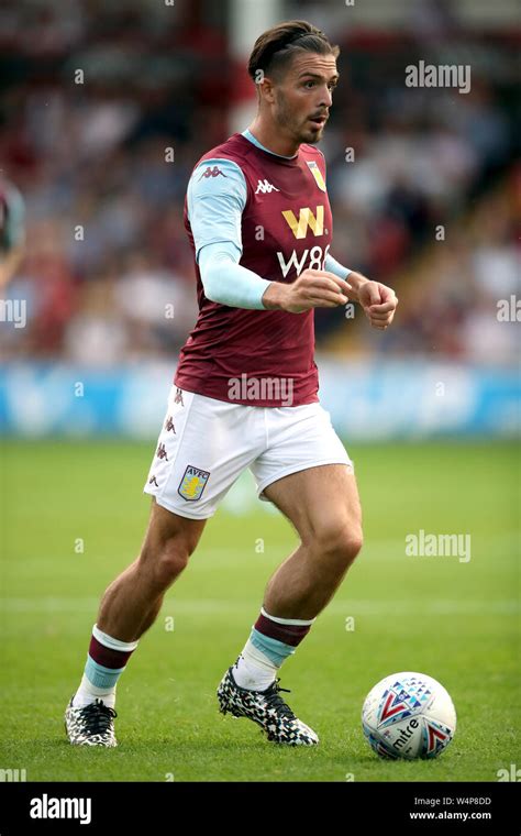 Aston Villas Jack Grealish During The Pre Season Friendly Match At The