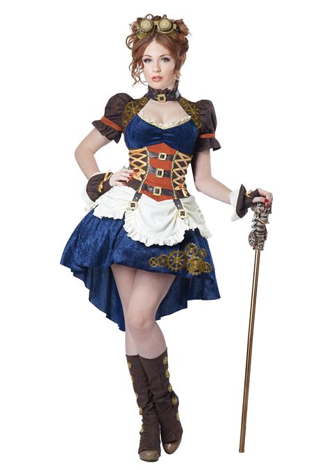 Women S Plus Size Steampunk Fantasy Costume 2x
