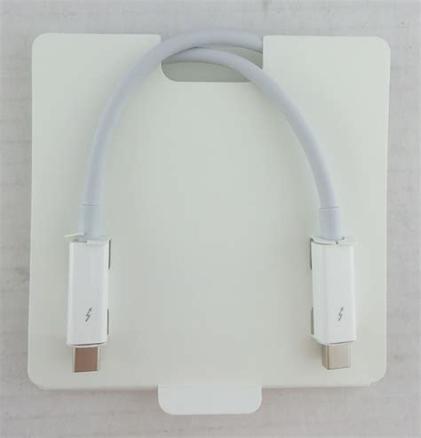 Apple Thunderbolt Cable 05m White Md862lla Ebay
