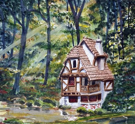 In The Black Forest Painting By Aaron Beaty Fine Art America