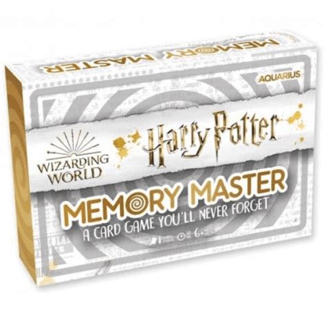 Harry Potter Memory Master Game Quizzic Alley Licensed Harry Potter