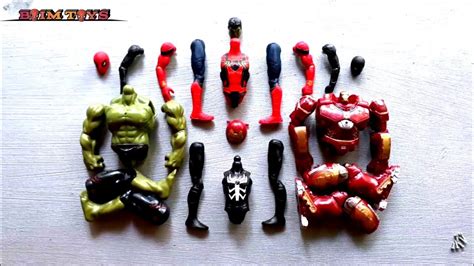 Avengers Assemble Hulk Smash Spider Man Vs Hulk Buster Spiderman