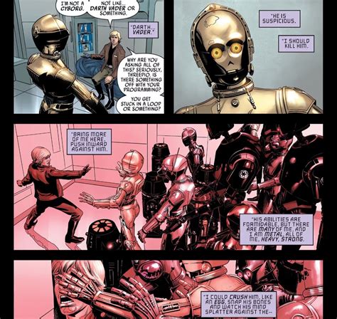 C 3PO revela a maneira horrível como ele mataria Luke Skywalker