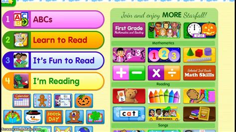 52 Learning Games Starfall