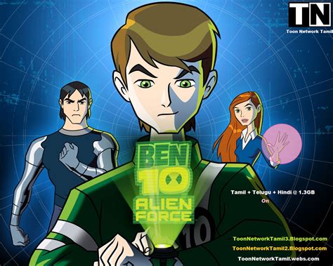 Ben 10 Alien Force Tamil Telugu Hindi Episodes Cartoon Network