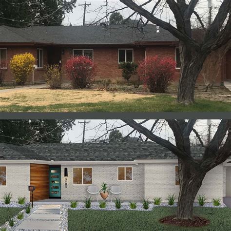 Mid Century Modern Ranch Curb Appeal