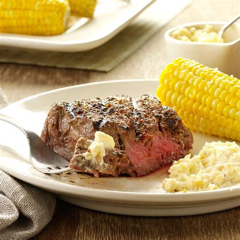 The beef tenderloin is an oblong muscle called the psoas major, which extends along the rear portion of the spine, directly behind the kidney, from about. Seasoned Steaks with Horseradish Cream Recipe -My sauced ...