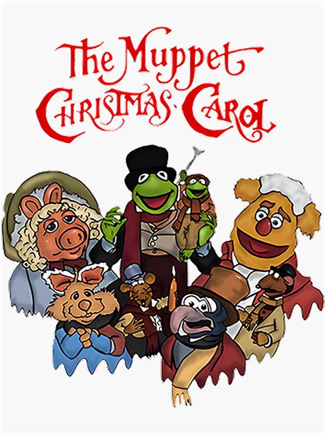 The Muppet Christmas Carol Sticker For Sale By Lydialee56 Redbubble