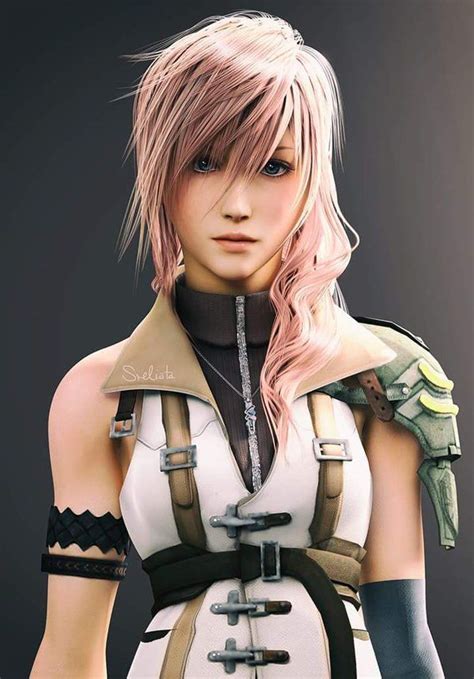 Lightning Final Fantasy Xiii Ffxiii Personnages De Jeu Vid O