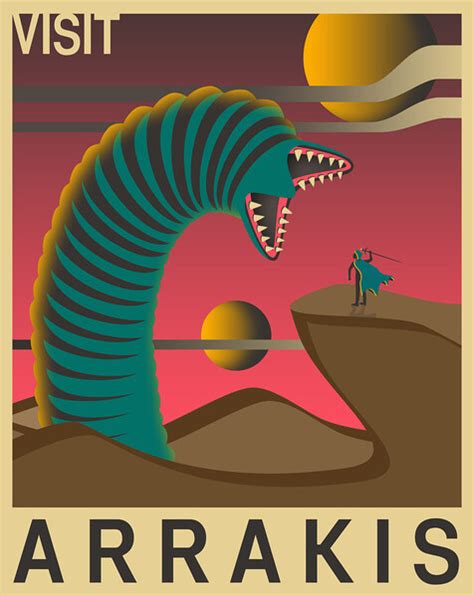 Dune Travel Poster Posted Via Email From Roborangepostero Flickr