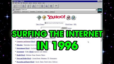 the internet as it was in 1996 90 s websites youtube