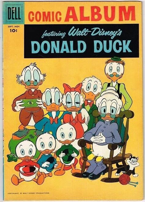 Dell Comic Album 3 Featuring Donald Duck Comic Books Silver Age