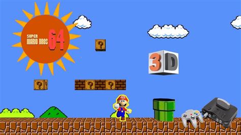 Super Mario Bros 64 N64 Rom Hack Youtube