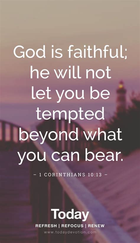Our God Is Faithful Faith Daily Devotional Faith In God