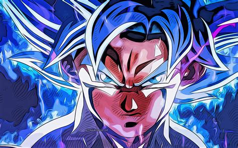 Télécharger Fonds Décran Goku Ultra Instinct 4k Art Vectoriel Dbs