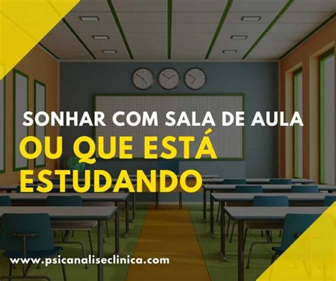 Sonhar Que Está Na Sala De Aula
