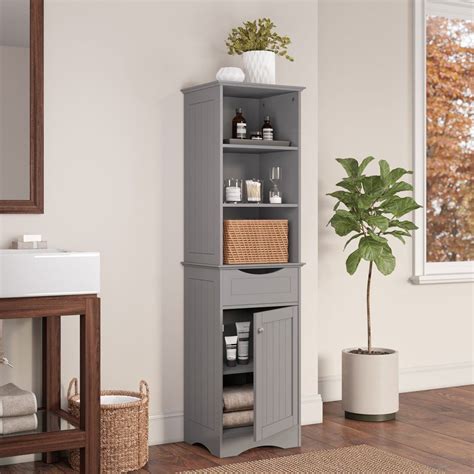 Ashland Tall Cabinet Riverridge® Home Bathroom Furniture Storage