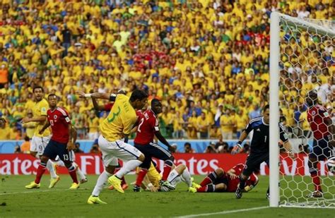 Brazil vs colombia, brail unstoppable. FIFA World Cup 2014 Results: Brazil, with Force, Talent ...