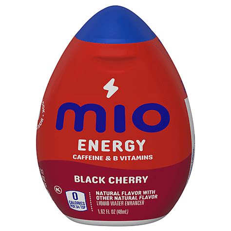Mio Energy Black Cherry Liquid Water Enhancer Powdered Drinks And Mixes Priceless Foods