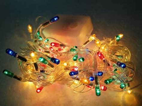 Rangkaian lampu led berjalan merupakan rangkaian yang akan menghasilkan nyala led yang disusun sedemikian rupa secara bergantian. Jual Lampu Natal Hias Rice 100 Lampu Pohon natal lampu ...