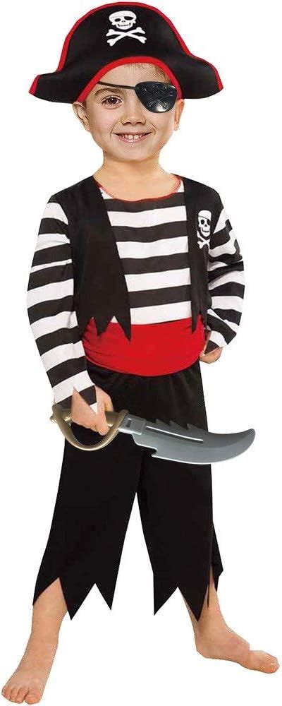 Childrens Pirate Costume With Pirate Hat Eyepatchpirate Cutlass