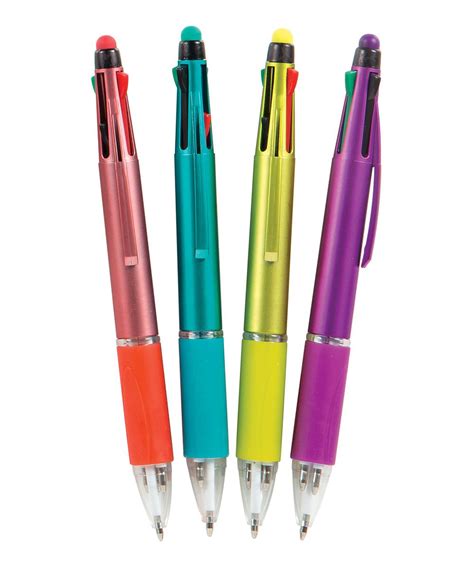 Four Color Pen Set Of 12 Colored Pens Pen Stationery Pens