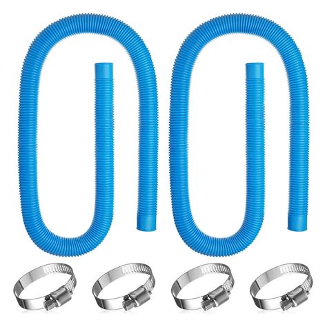 2 Pack Pool Hoses For Above Ground Pools 125in Diameter 59in Long