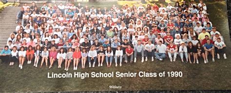 Lincoln High School Class Of 1990 Reunion News