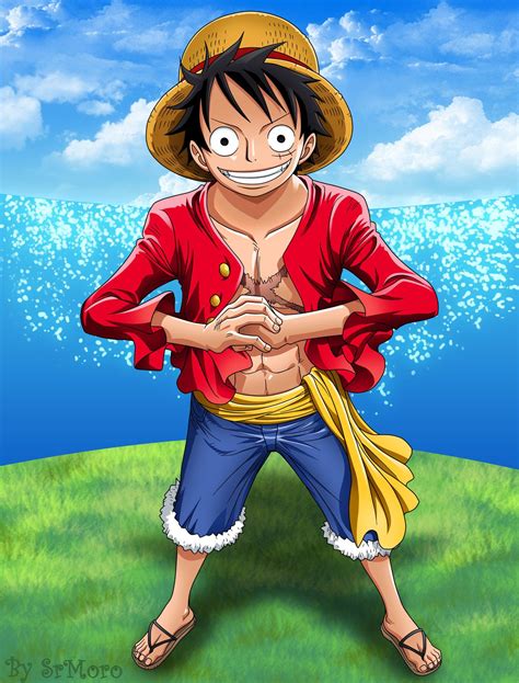 Luffy One Piece By Srmoro On Deviantart One Piece Luffy Anime One