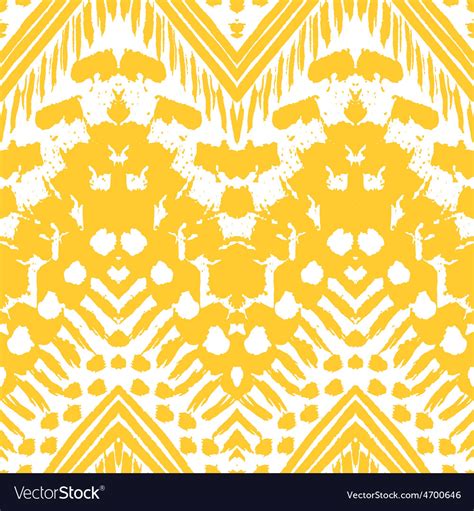 Hand Drawn Painted Seamless Pattern Royalty Free Vector