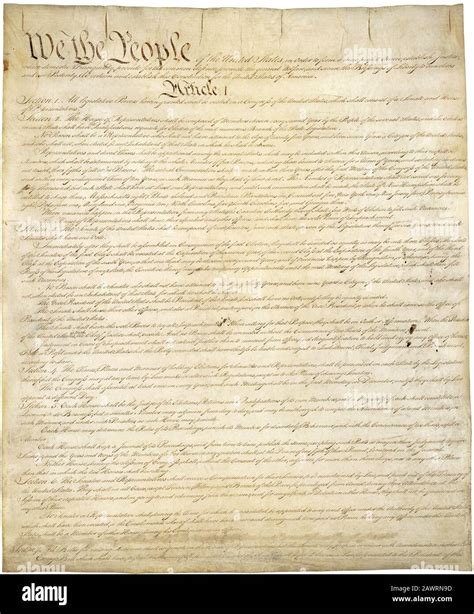 1787 17 De Septiembre Eeuu La Constitución De Los Estados