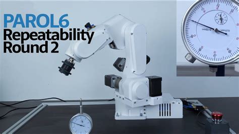 Parol6 Robotic Arm Repeatability Round 2 Youtube
