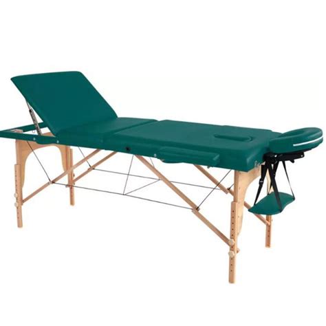 Custom Design Massage Folding Bed Portable Wood Massage Table China Folding Massage Bed And