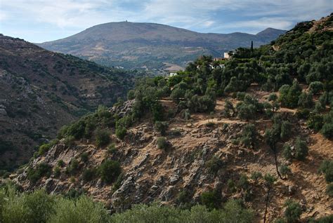 Crete Landscape Photo From Archondiko In Chania