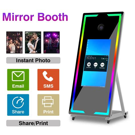 Magic Mirror Photo Booth 70 Inch 40 Inch 45 Inch Magic Mirror Photo