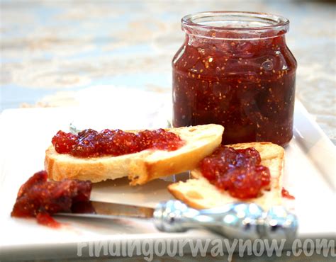 Homemade Fresh Fig Jam Recipe Finding Our Way Now