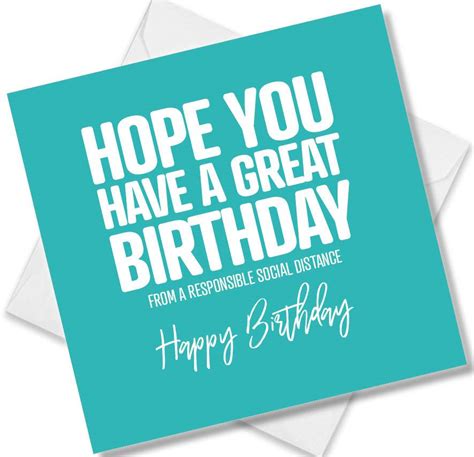 Funny Birthday Cards Hope You Have A Great Birthday From