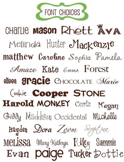 Fancy Fonts Names Text Fonts Or Text Symbols Justindrew