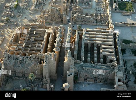 Karnak Aerial High Resolution Stock Photography And Images Alamy